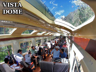 Machu Picchu Vistadome Train